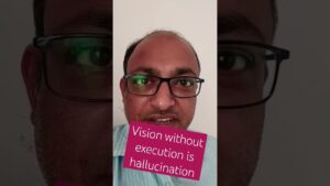 Read more about the article Vision without execution is hallucination