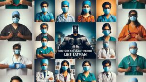 Read more about the article Doctors The Silent Heroes   Unveiling the Batman Within the White Coat #hero #heros #superpowers