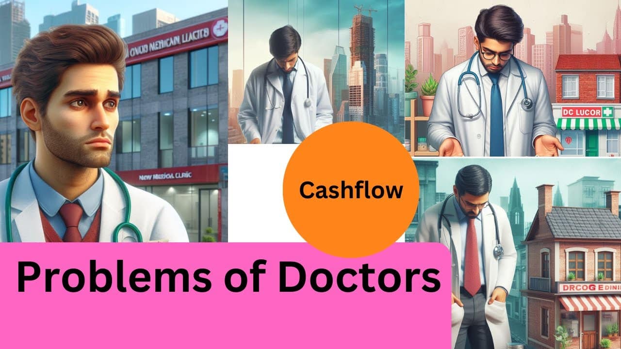 You are currently viewing Cashflow problems of Doctors | Cash Flow Problem – Solution #cashflowproblem