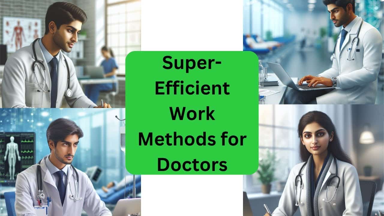You are currently viewing Development of efficient work methods for doctors #productivityfordoctors #doctorefficiency