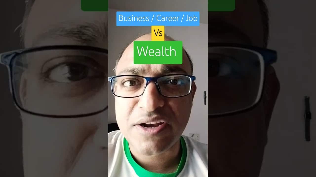 Read more about the article Difference between wealth and income (business/ career/job/ employment)