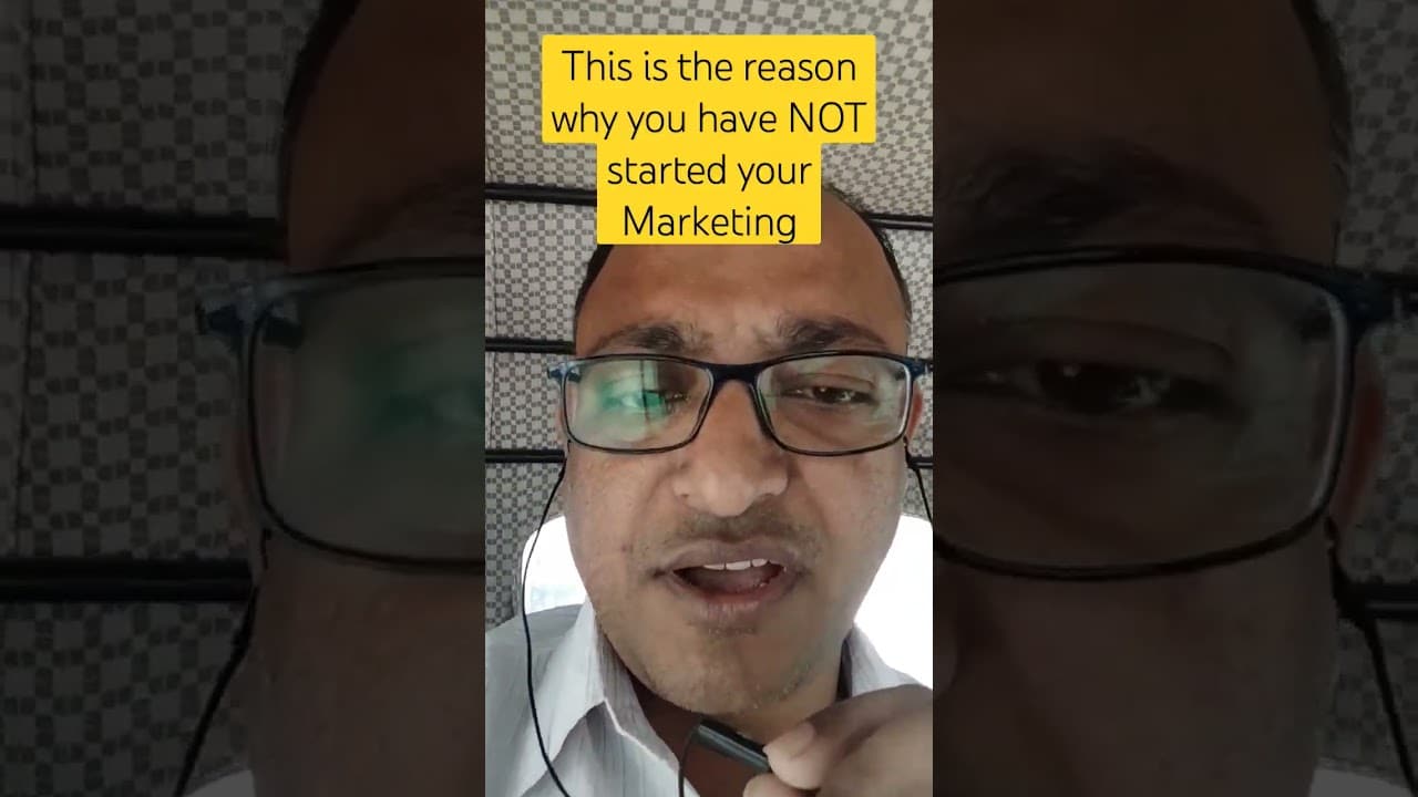 You are currently viewing This is the reason why you have NOT started your Marketing