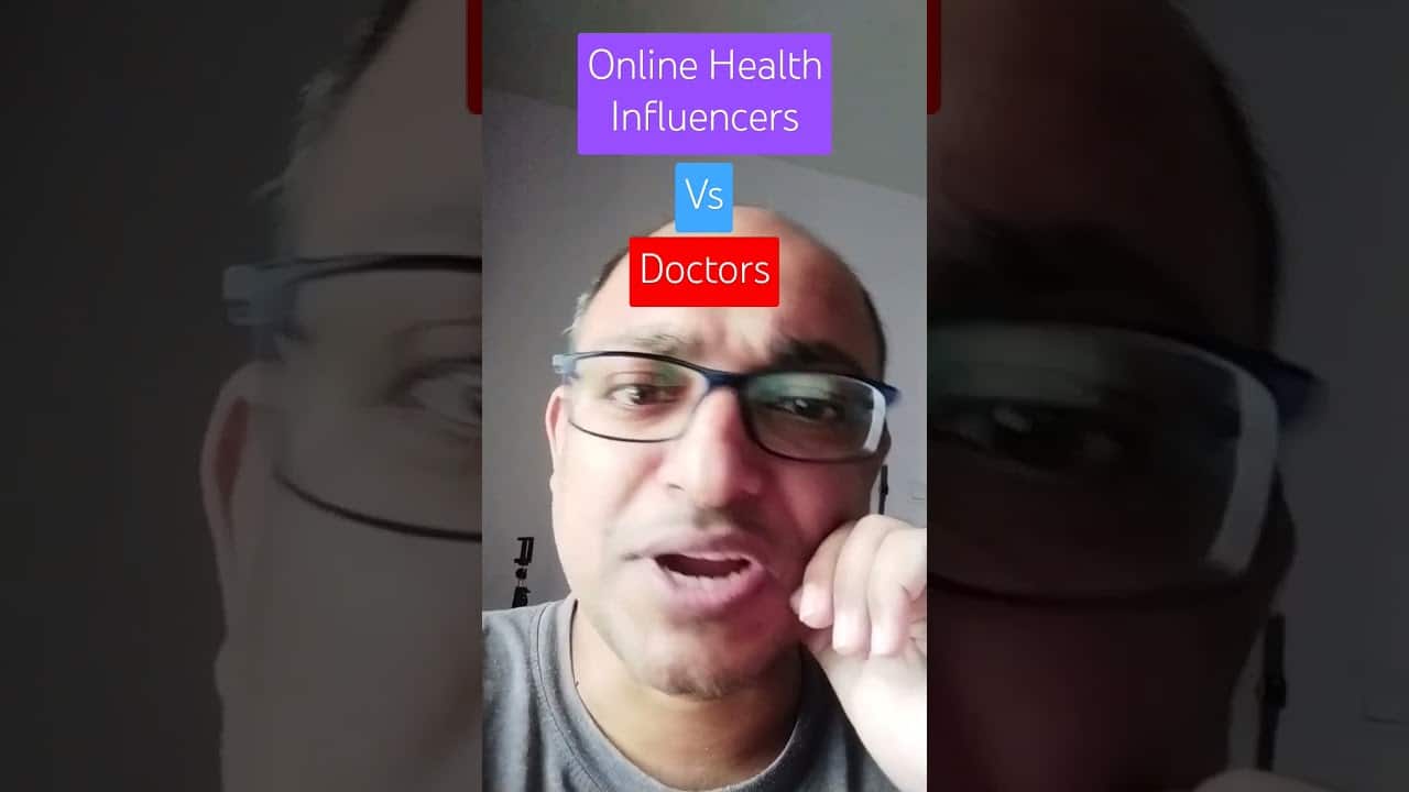 You are currently viewing Online Health Influencers vs Doctors