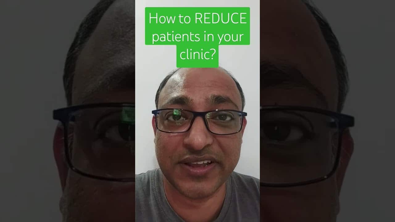 Read more about the article How to REDUCE patients in your clinic? #doctors #doctor #doctorincome #doctorlife #clinicgrowth