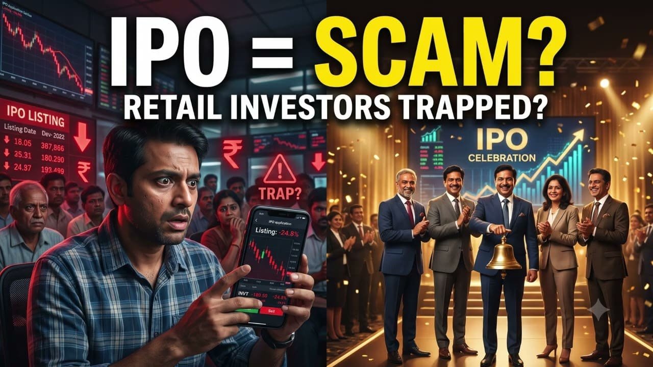 You are currently viewing Why IPO is a scam for retail investors in India Why IPOs Can Be a Trap for Retail Investors in India