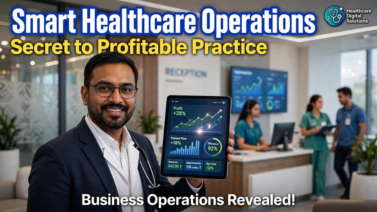 You are currently viewing Smart Healthcare Operations The Secret to Running a Profitable Practice Smart healthcare business Op