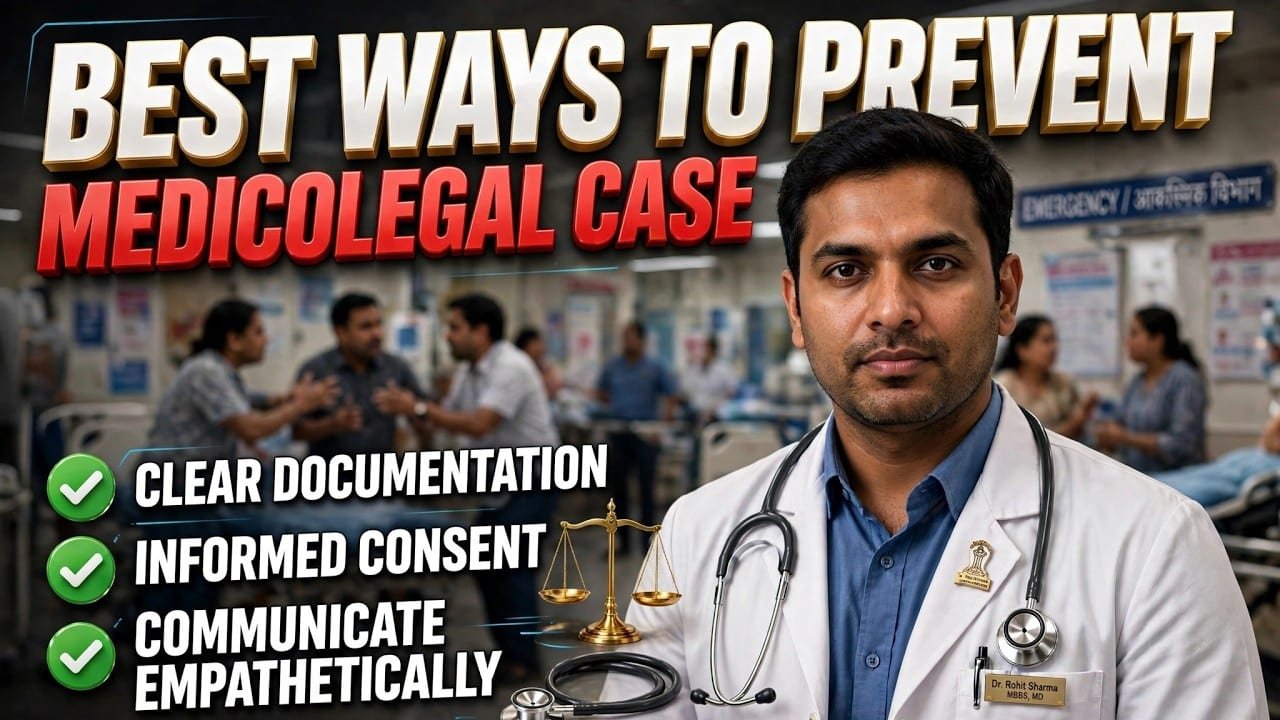 You are currently viewing Best ways to prevent medicolegal escalation in india #medicolegal #legal
