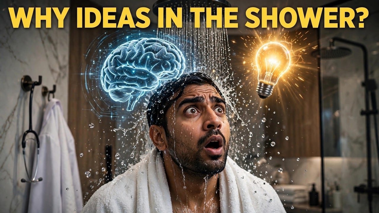 You are currently viewing why do we get ideas while taking shower bath #showerthoughts #showerroutine #showerrepair